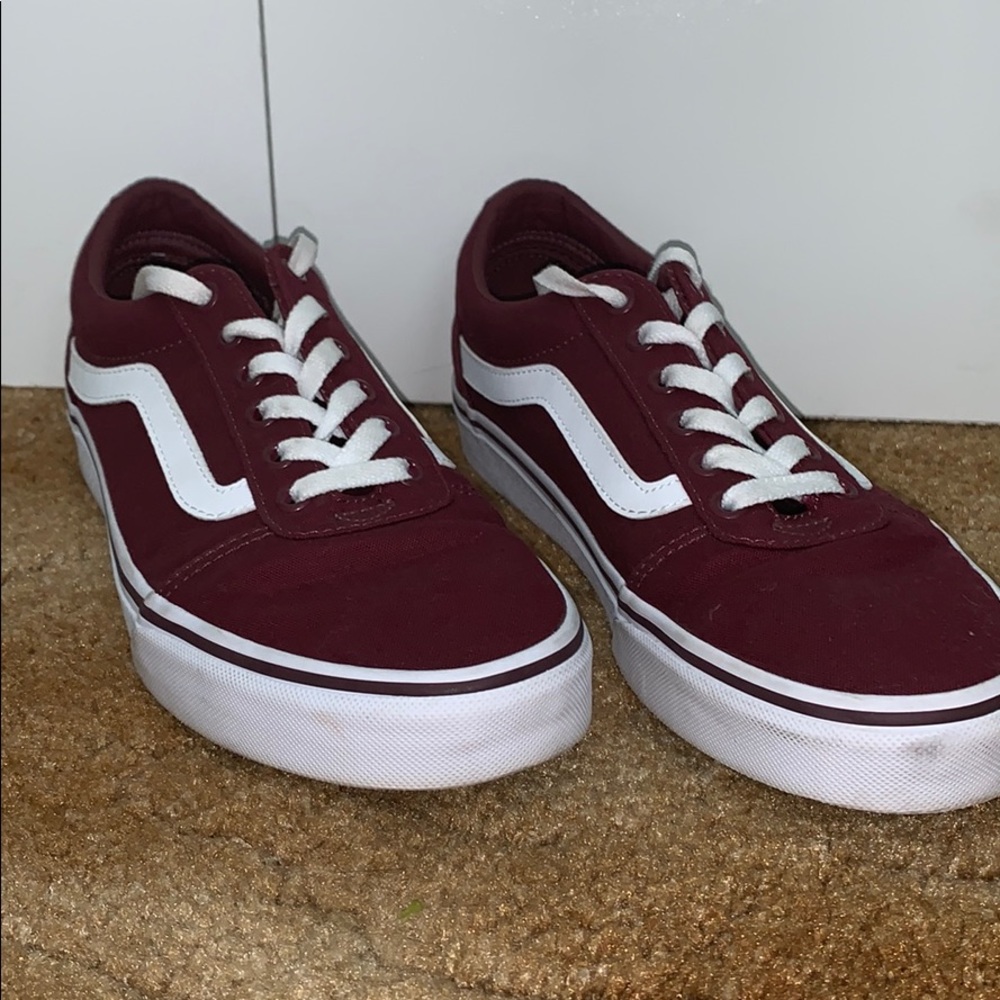 Maroon Old Skool Vans